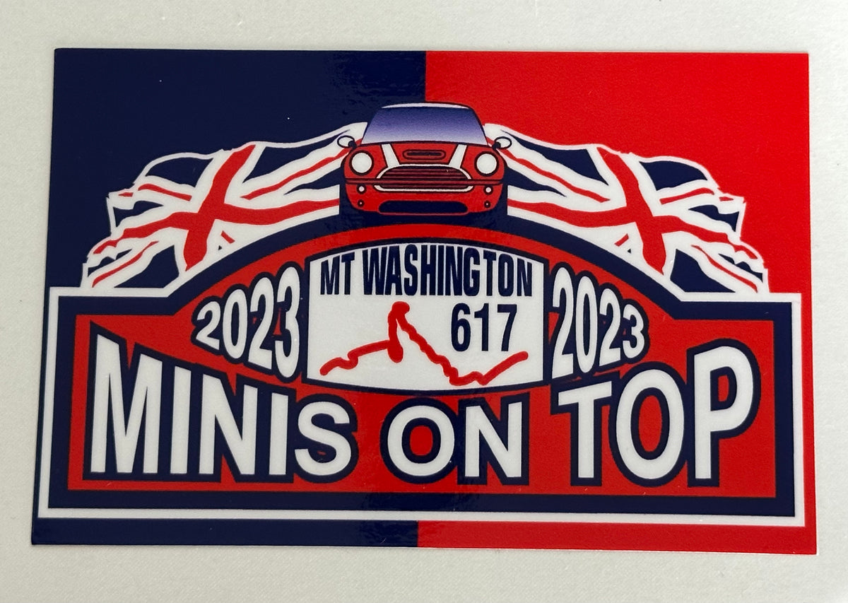 CLEARANCE - 2023 MOT Sticker – MINIs On Top