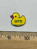 WTD (What The Duck) Lapel Pin
